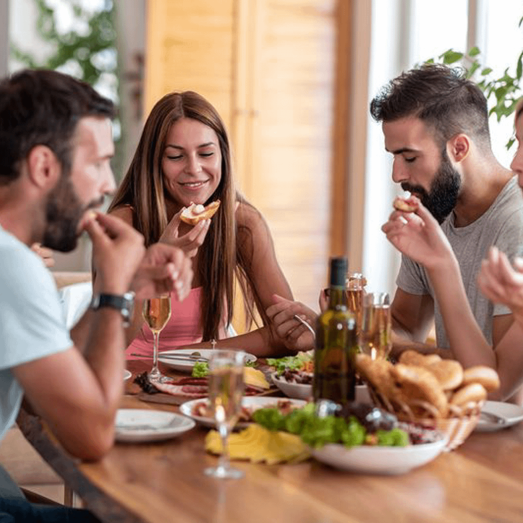 Eating before a concert