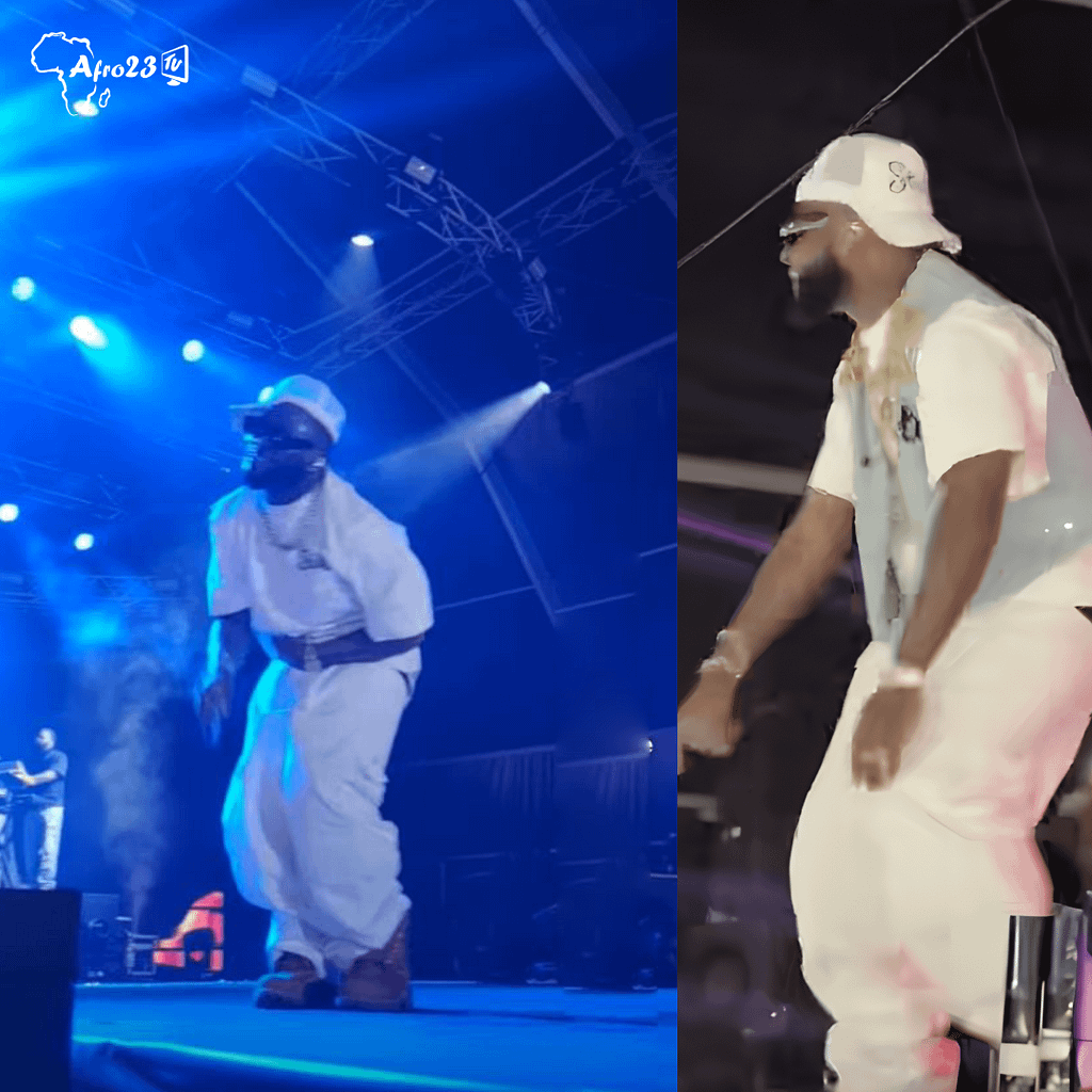 Davido at 5ive Tour Abuja