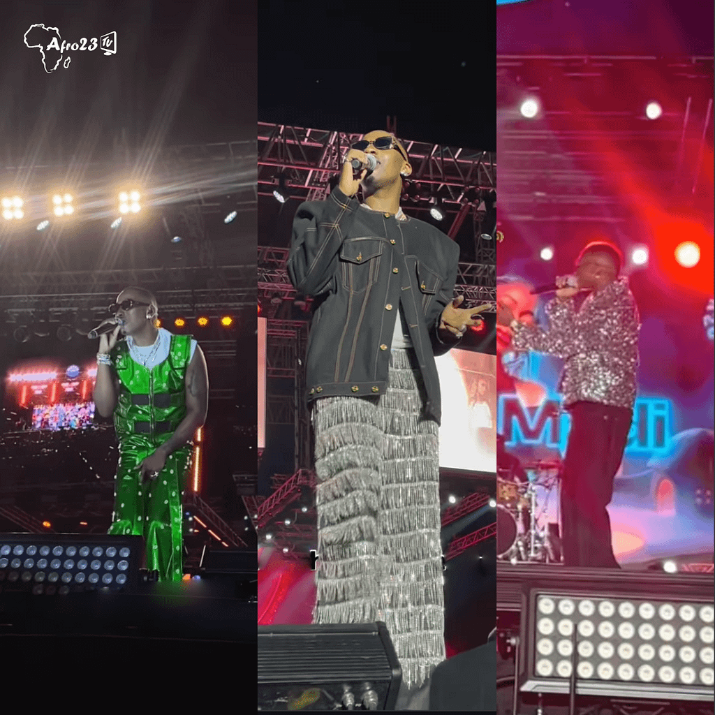 Juma Jux's outfits at Juma Jux Live in Lagos