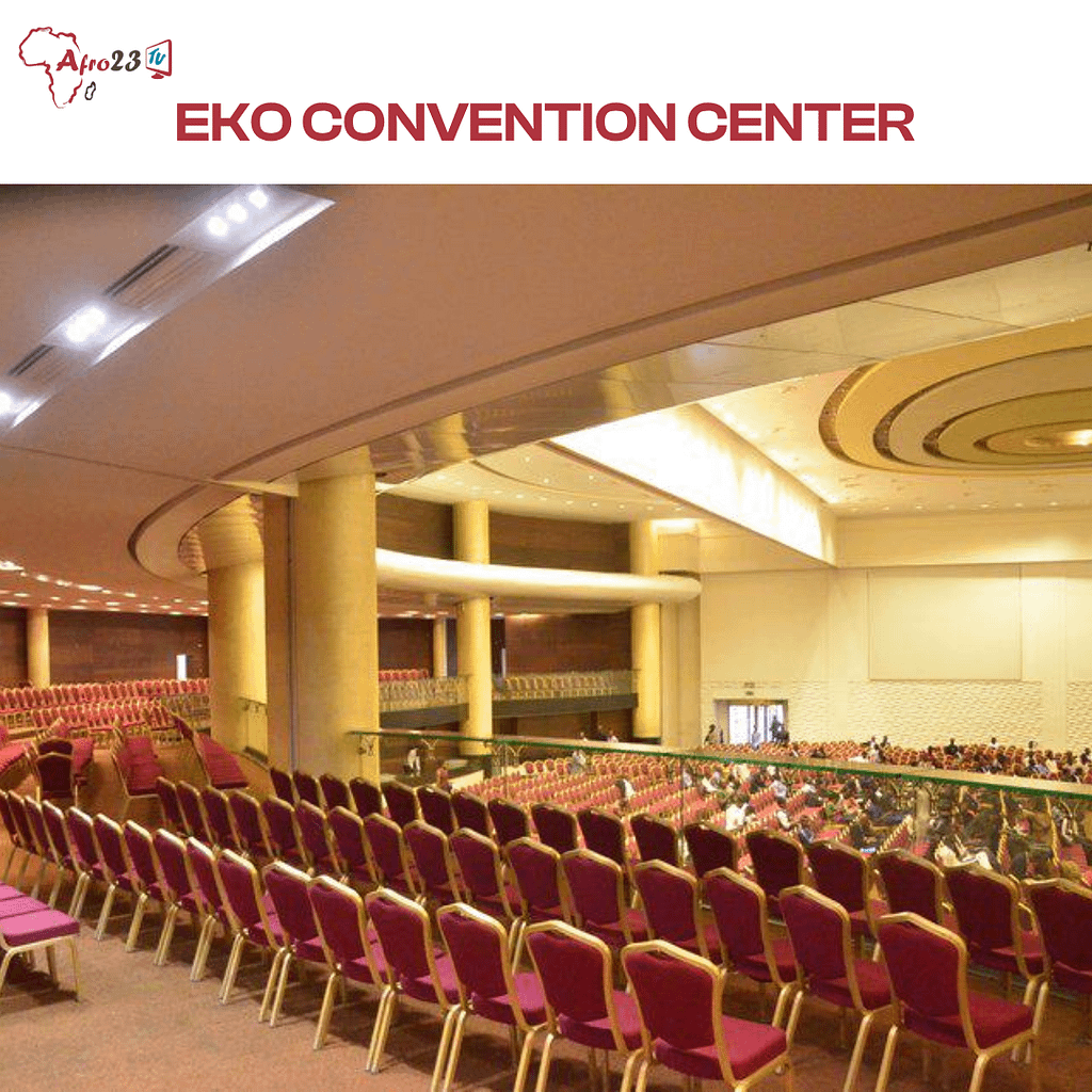 Most popular concert venues in Lagos (Eko Convention Cemter)