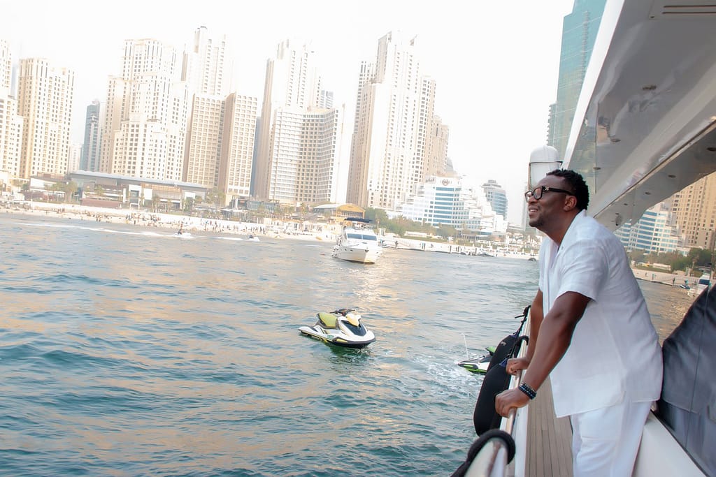 Mr OZ checking out the breathtaking view.