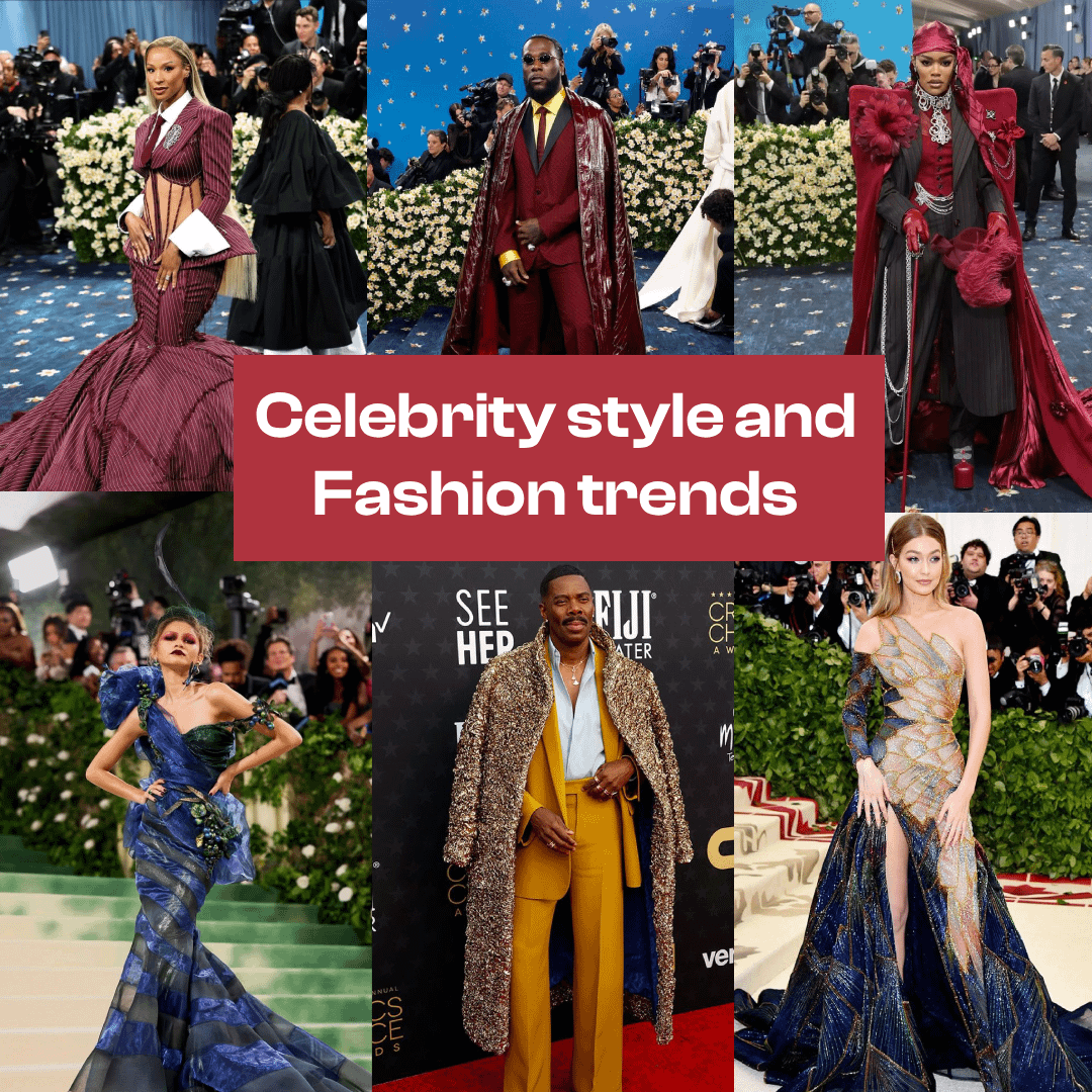 Celebrities and fashion trends