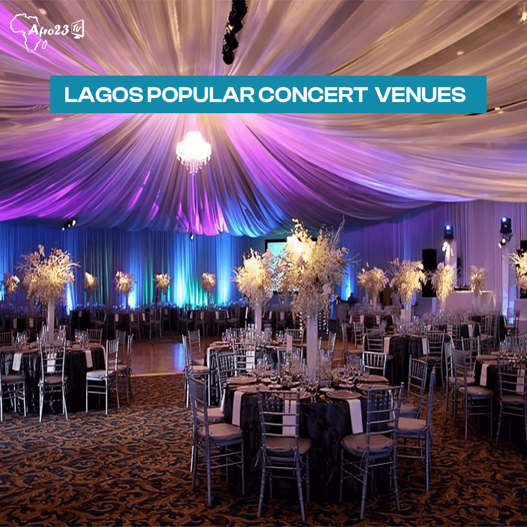 Most popular concert venues in Lagos